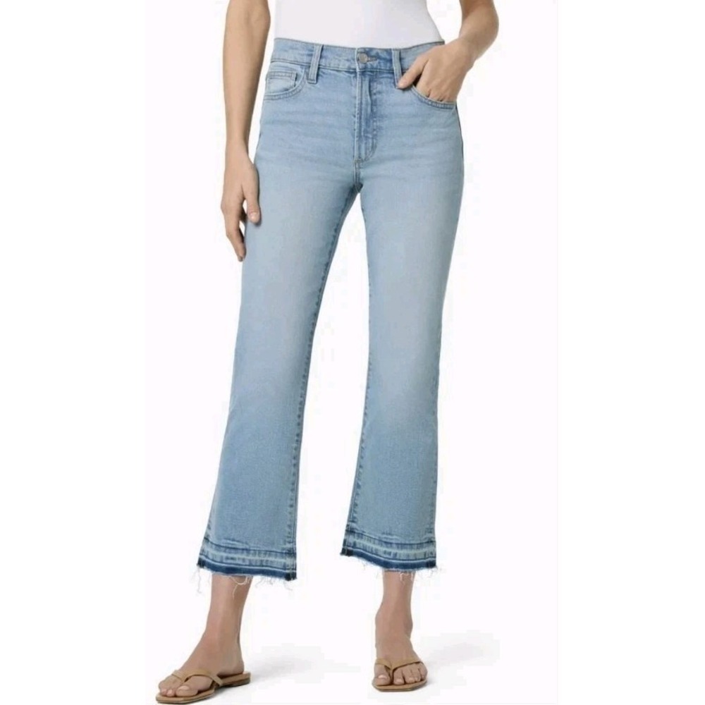 NWT Joes Release Raw Hem High Waist Crop Bootcut‎ Jeans Kigali Sz 27 Retro Look